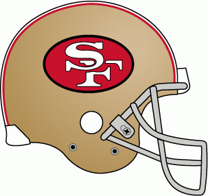San Francisco 49ers 1989-1995 Helmet Logo t shirts iron on transfers